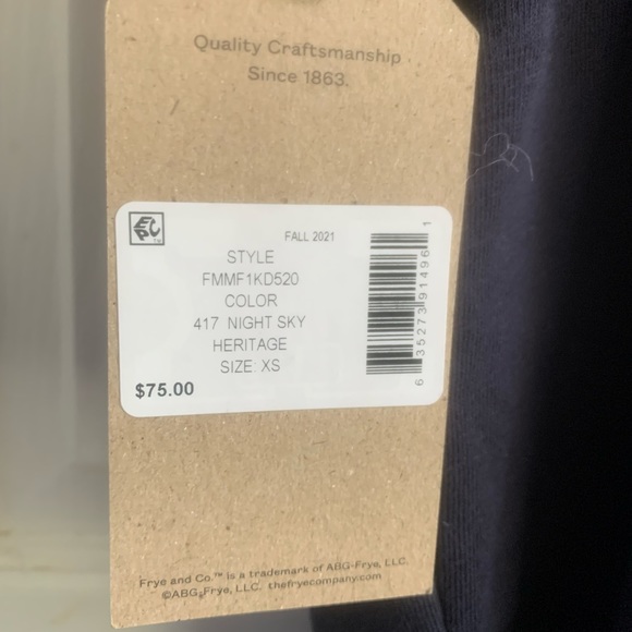 Frye & Co. Navy Overalls - Picture 7 of 8